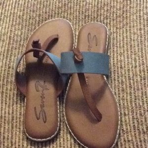 Seven 7 Women’s blue sandals